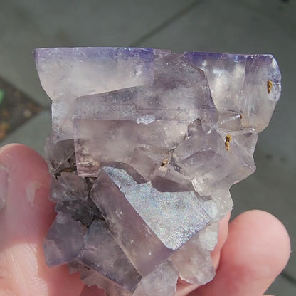 Fluorite- Cromwell Pocket, Greenlaws Mine, Daddry Shield, Stanhope, Co. Durham, England